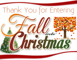 Fall Into Christmas Amazon Gift Card Giveaway Thank You