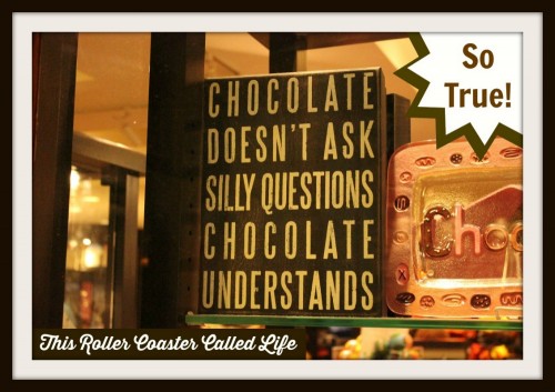 Chocolate Doesn't Ask Questions - #iRetreat2014