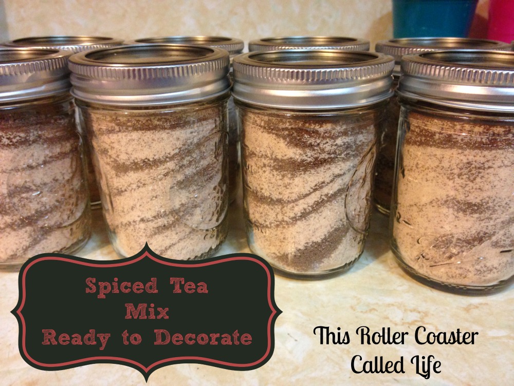 Spiced Tea Mix Gift in a Jar - This Roller Coaster Called Life