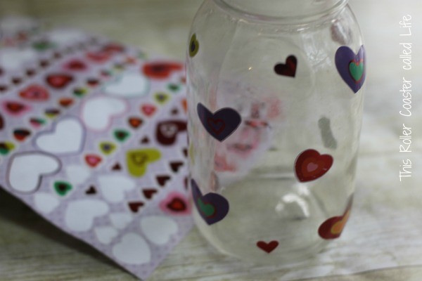 Jar with Stickers