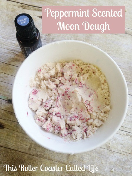 Peppermint Scented Moon Dough