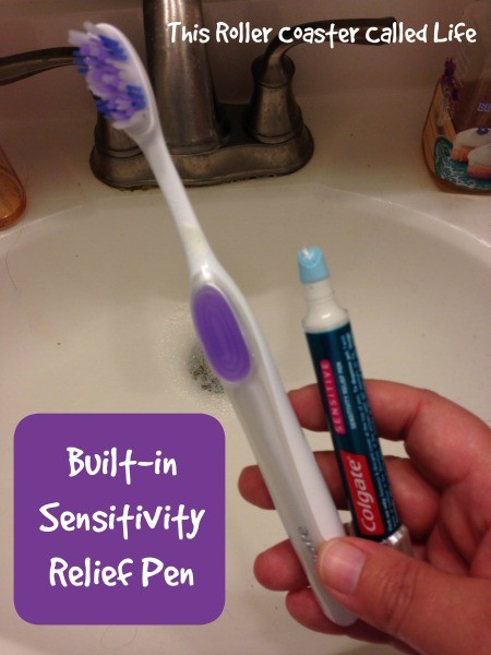 Built in sensitivity relief pen
