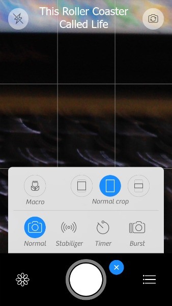 Camera+ Options