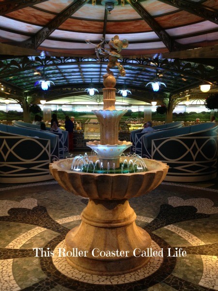 Disney Dream Enchanted Garden Fountain