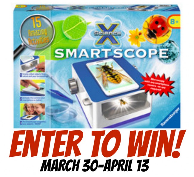 Enter to win a Ravensburger Smartscope!