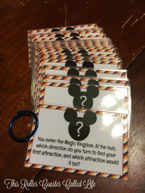 Assembling What Would You Do Disney Questions