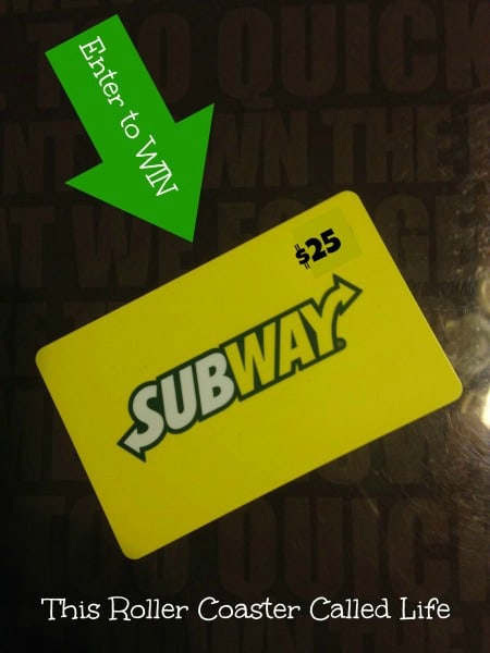 Subway Gift Card 25