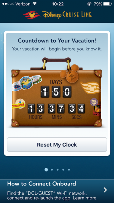 Disney Cruise Line App